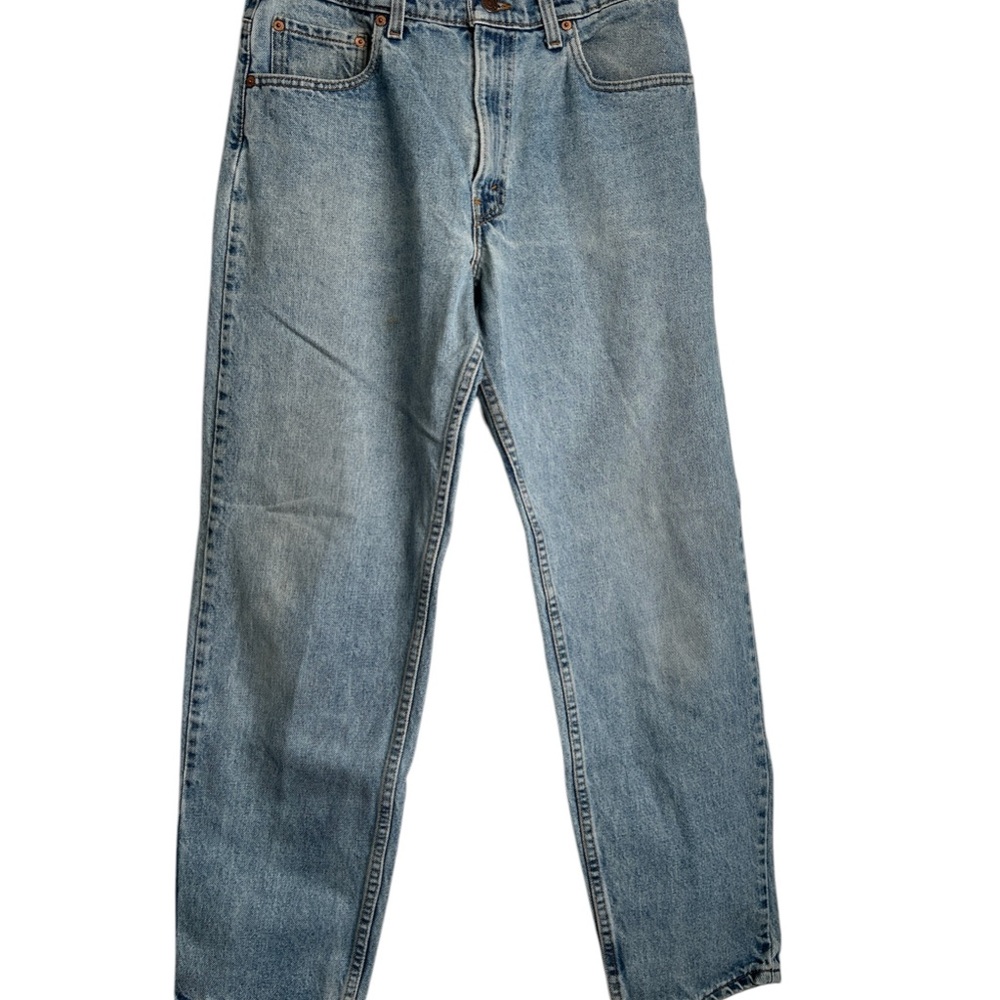 Levi's Men 550 Blue Relaxed Fit Tapered Leg Jeans 34x30